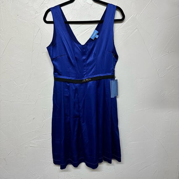 Simply Vera Pure Violet Dress Formal Mother of The Bride Evening Dress Size 8 - Picture 6 of 6